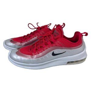 Nike Air Max Men’s 11.5 Axis Red Silver Sneakers AA2146-600